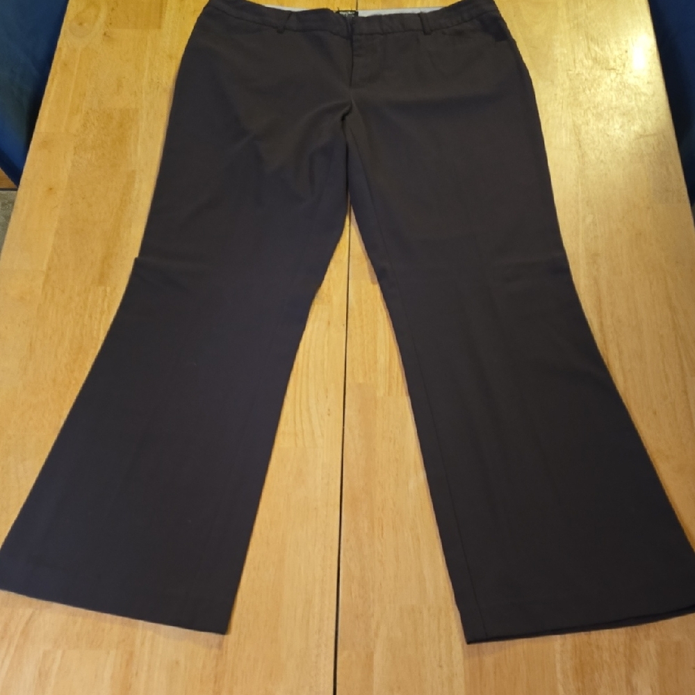 Chocolate Flared Trousers